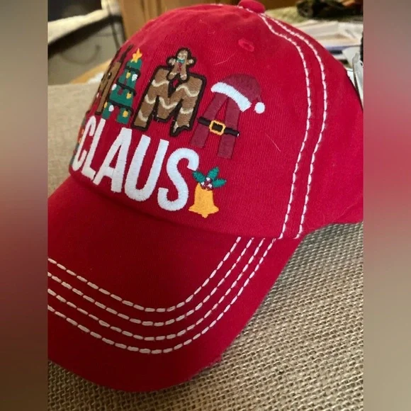 Sale! Kbethos Ladies trucker hat (Mama Claus )(new) - Picture 2 of 4